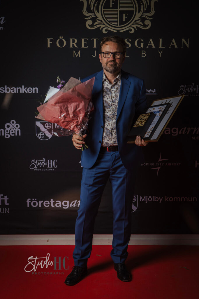 Årets Företagare 2024 Fredrik Sjökvist Mantorp Park